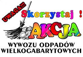 Wywóz wielkogabarytów.