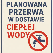 Przerwa letnia w dostawie ciepłej wody.